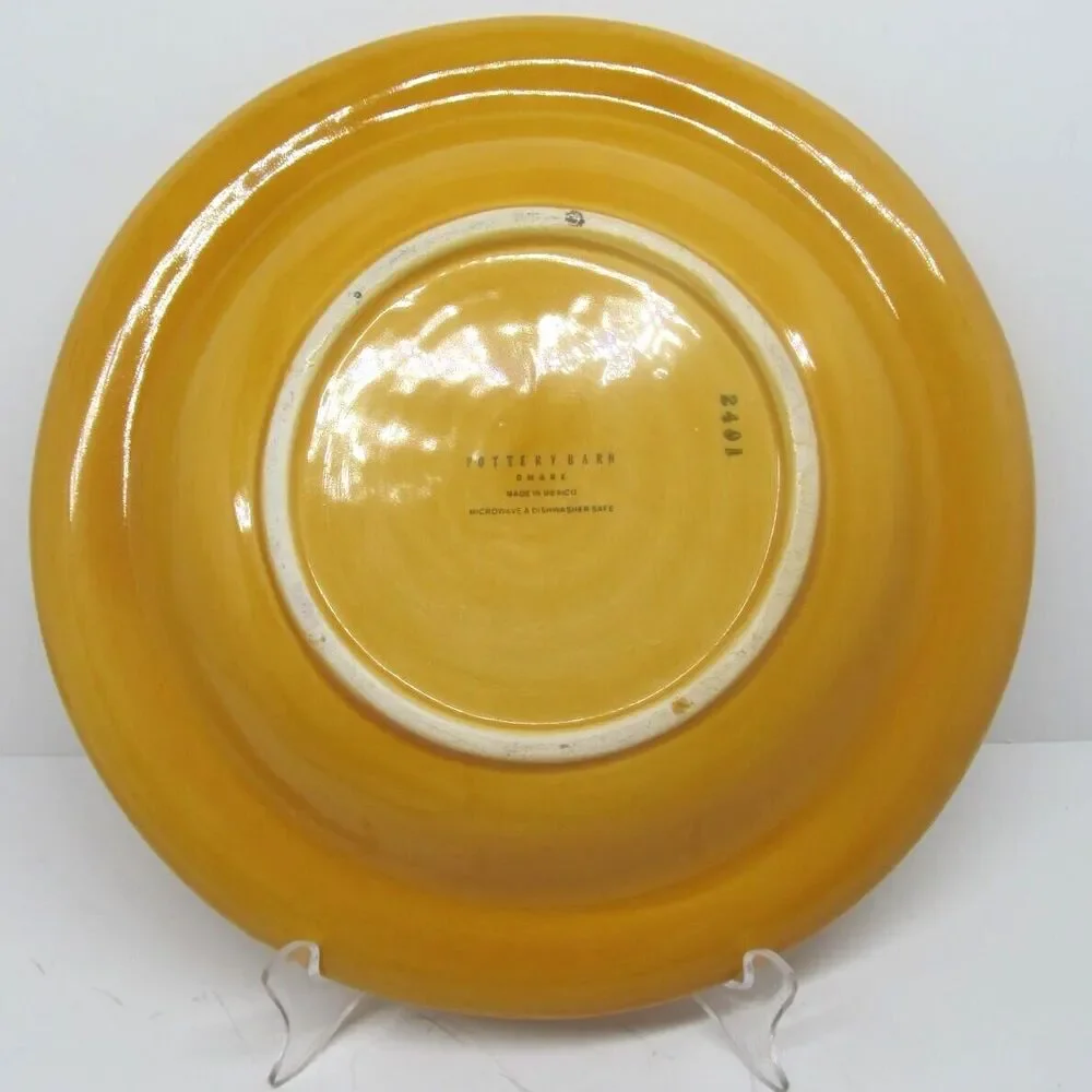 Pottery Barn Ombre Yellow 11